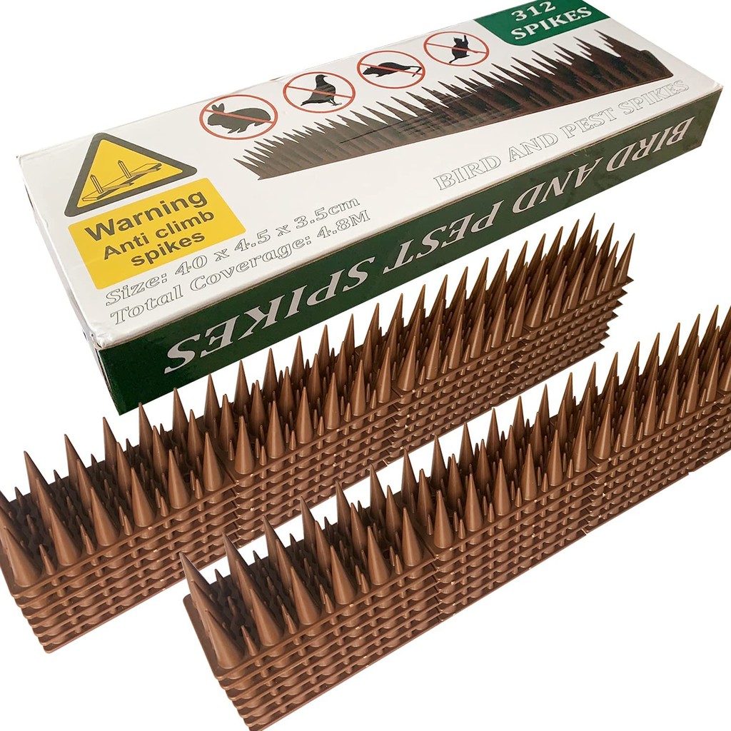 Bird Spikes, อัพเกรด Defender Spikes, Wall Spikes สําหรับ Cat Repellent ...