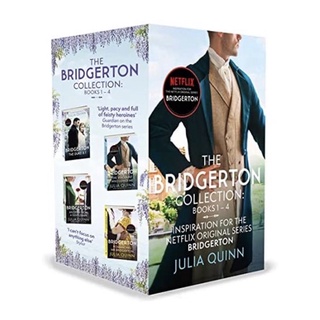 Boxset หนังสือภาษาอังกฤษ The Bridgerton Collection: Books 1 - 4 Inspiration for the Netflix Original Series พร้อมส่ง