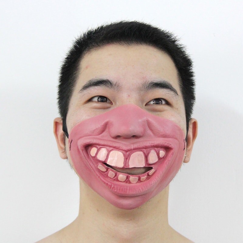 หน้ากากตลกๆฮาๆ พร้อมส่งไม่ต้องรอ | Shopee Thailand