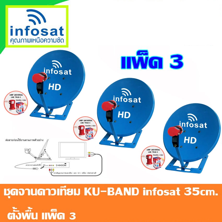 ชุดจานดาวเทียม-infosat-ku-band-35-cm-ตั้งพื้น-แพ็ค3