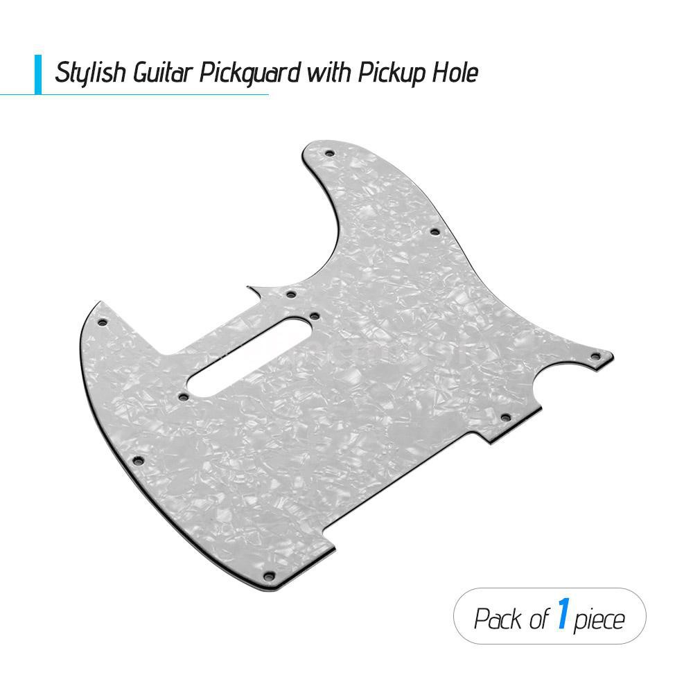 e-m-3ply-guitar-pickguard-with-single-coil-pickup-hole-for-telecaster-style-electric-guitar-white-pe