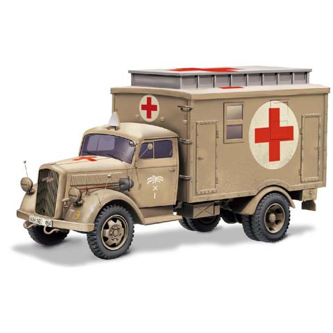 fujimi-1-72-ml4-german-3t-truck-box-type-ambulance-fuel-tanker-โมเดลรถถัง-model-dreamcraft