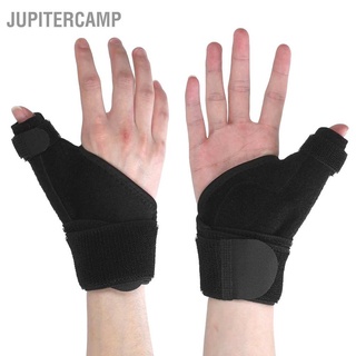 Jupitercamp เฝือกรั้งนิ้วหัวแม่มือ ปรับได้ ยืดหยุ่น สําหรับโรคข้ออักเสบ เอ็นอักเสบ ข้อมืออักเสบ ข้ออักเสบ ข้อมือแตกหัก