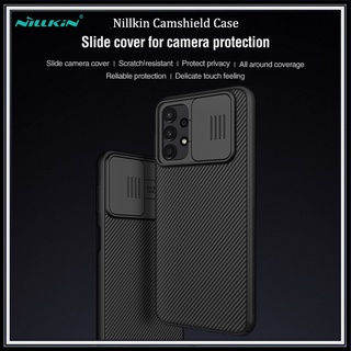 Nillkin เคสโทรศัพท์มือถือ ป้องกันเลนส์กล้อง แบบสไลด์ สําหรับ Samsung Galaxy A54 A34 A24 A14 A53 A73 A52S A72 A51 A71 A33 A23 A13 5G