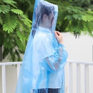 fakie-ชุดกันฝนกันน้ำ-มีหมวก-พกพาง่ายมาก-น้ำหนักเบา-ชุดกันฝน-เสื้อกันฝน-ตัวบางเนื้อหนาคละสี-ไซส์ผู้ใหญ่