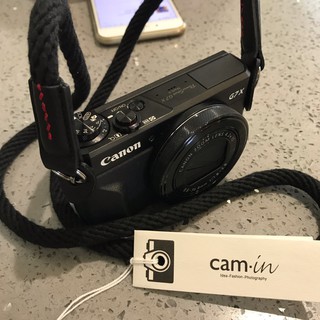 สายคล้องกล้อง Canon G7X Mark II G7X Mark III EOS M5 EOS M6 แบบเชือกกลม แนวแฟชั่นสวยๆ