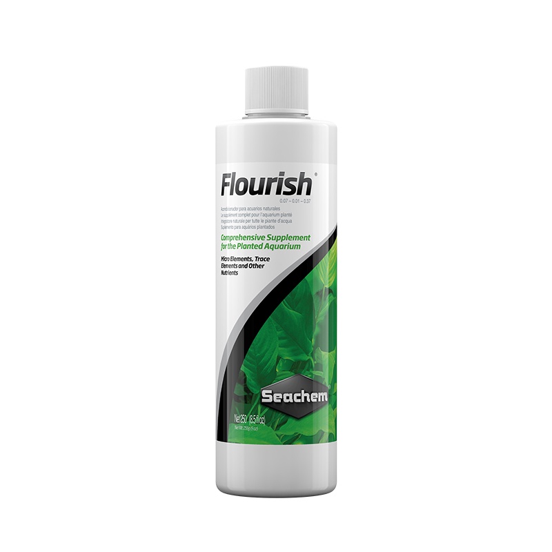 seachem-flourish-ปุ๋ยน้ำสูตรรวมสำหรับตู้ไม้น้ำ-ขนาด-100ml-250ml-500ml