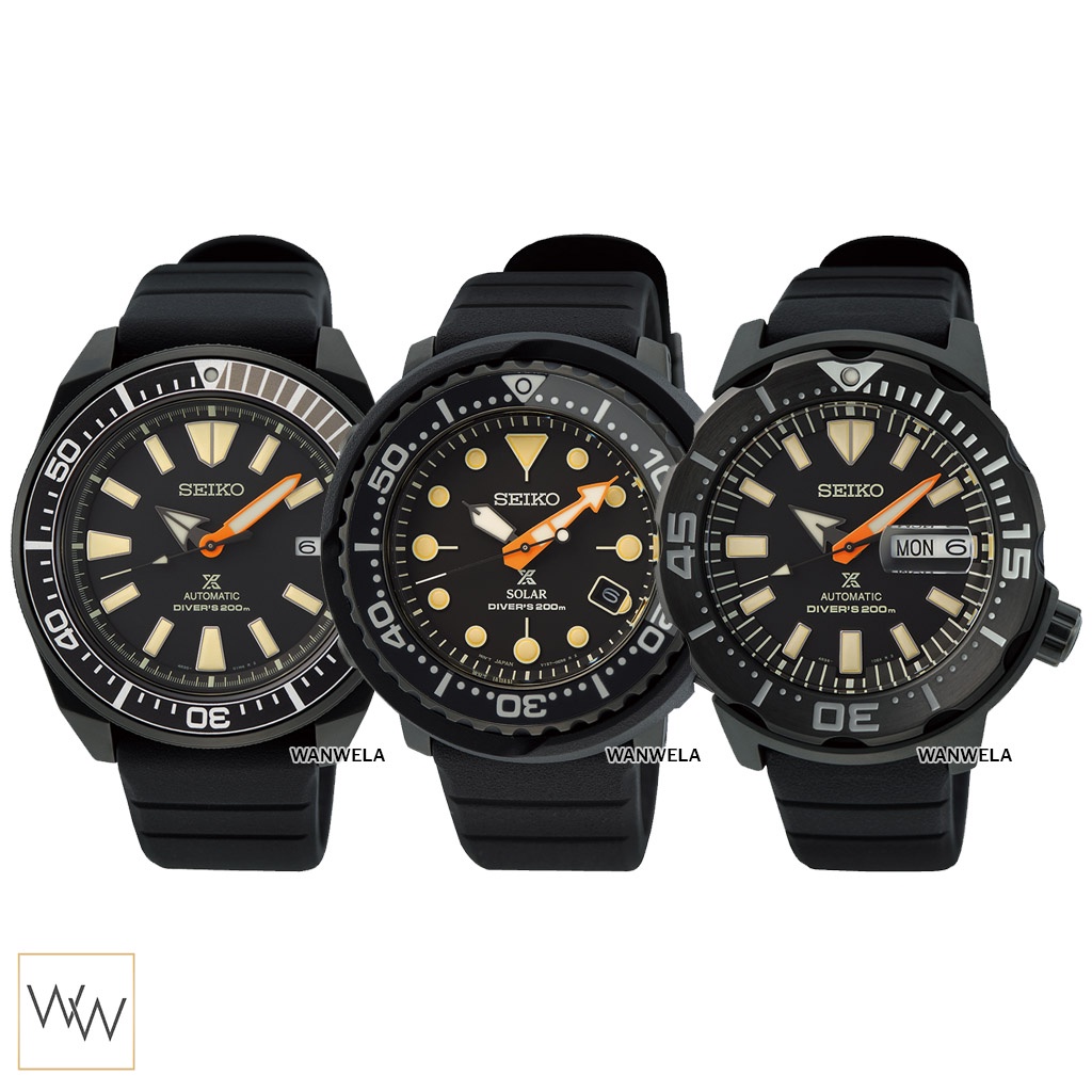 ราคาและรีวิวLIMITED นาฬิกาข้อมือ Seiko Prospex Black Series 2021 ประกันศูนย์