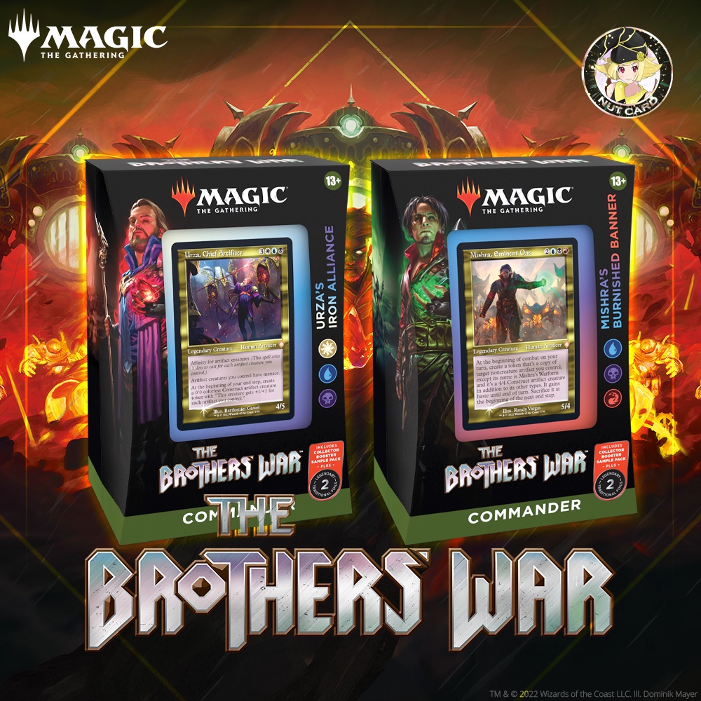 [MTG] The Brothers' War Commander Deck (Set of 2) Shopee Thailand