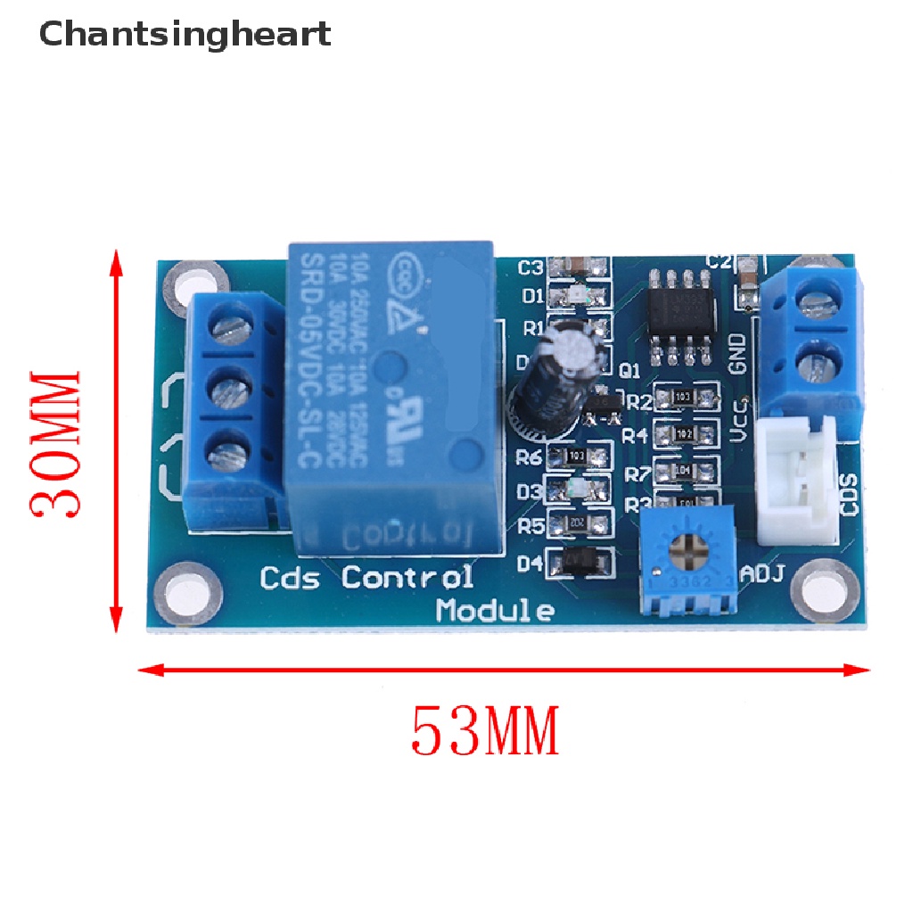 lt-chantsingheart-gt-โมดูลรีเลย์สวิตช์ควบคุมไฟ-dc5-12v-xh-m131