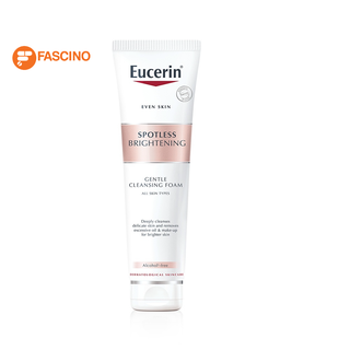 Eucerin Spotless Brightening Gentle Cleansing Foam 150g ยูเซอริน สปอตเลส ไบรท์เทนนิ่ง เจลเทิล คลีนซิ่ง โฟม โฟมล้างหน้า