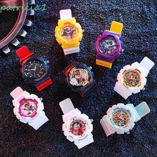 สินค้า Patricia นาฬิกาข้อมือควอตซ์แฟชั่น กันน้ํา ลายการ์ตูนลูฟี่ สไตล์เกาหลี สําหรับเด็กผู้หญิง

