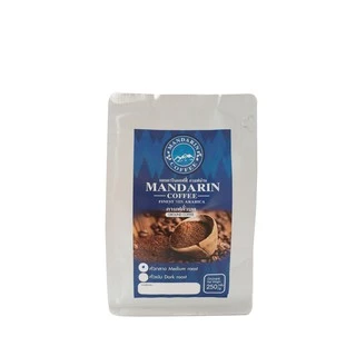 กาแฟคั่วบด คั่วกลาง ตรา แมนดาริน อาราบิก้า 100% (250 กรัม) ของฝาก น่าน บ้านถั่วลิสง photo