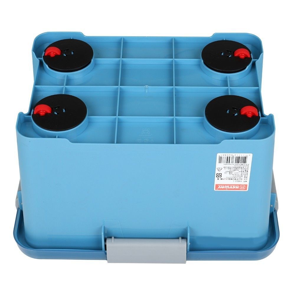 กล่องใส่ของอเนกประสงค์ฝาปิด-hk-8101-34-7x25-6x21-5-ซม-สีฟ้า-กล่องใส่ของอเนกประสงค์-วัสดุผลิตจากพลาสติกคุณภาพดี-แข็งแรงท