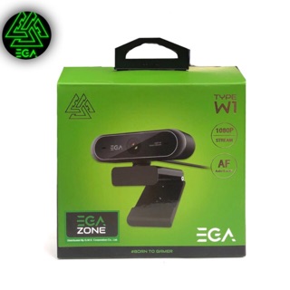กล้องเว็บแคม EGA TYPE-W1 WEBCAM กล้องเว็บแคม Full HD 1080P 30FSP
