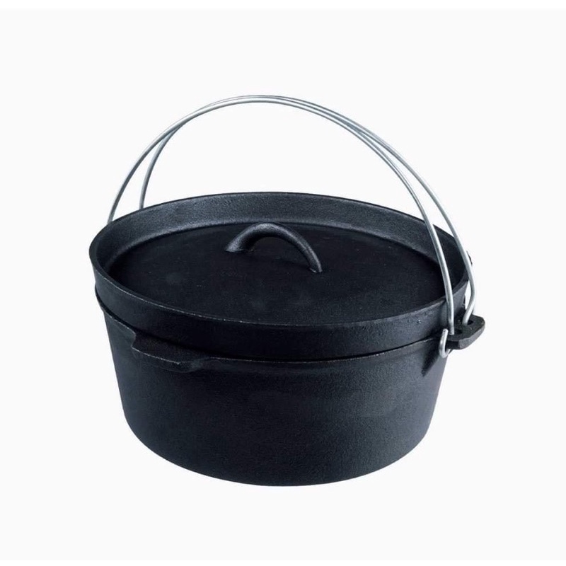 Bundok Dutch Oven Black Shopee Thailand