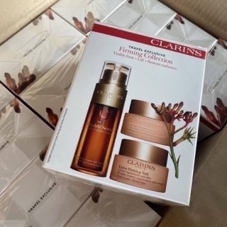 Clarins เซทบำรุงสุดคุ้ม travel exclusive firming collection set 3 items