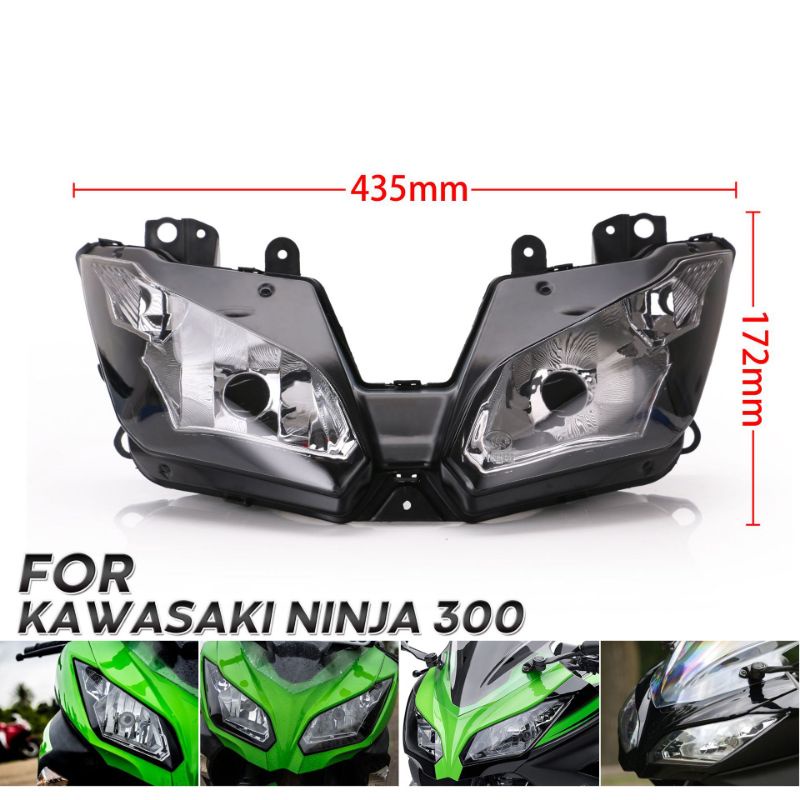 โคมไฟหน้าninja250-300