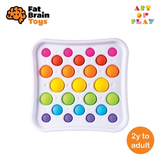 ของเล่นเด็ก 2 ขวบ - Dimpl Pops Deluxe แนว Sensory Fidget สีสันสดใส 25 ปุ่ม จาก Fat Brain Toys