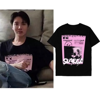 เสื้อยืดคอกลมเสื้อเชิ้ต ลาย Bts J-HopeS-4XL