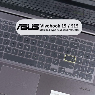 แผ่นซิลิโคนครอบคีย์บอร์ดแล็ปท็อป สําหรับ Asus Vivobook S15 15 2020 Vivobook 15 S5600 K513