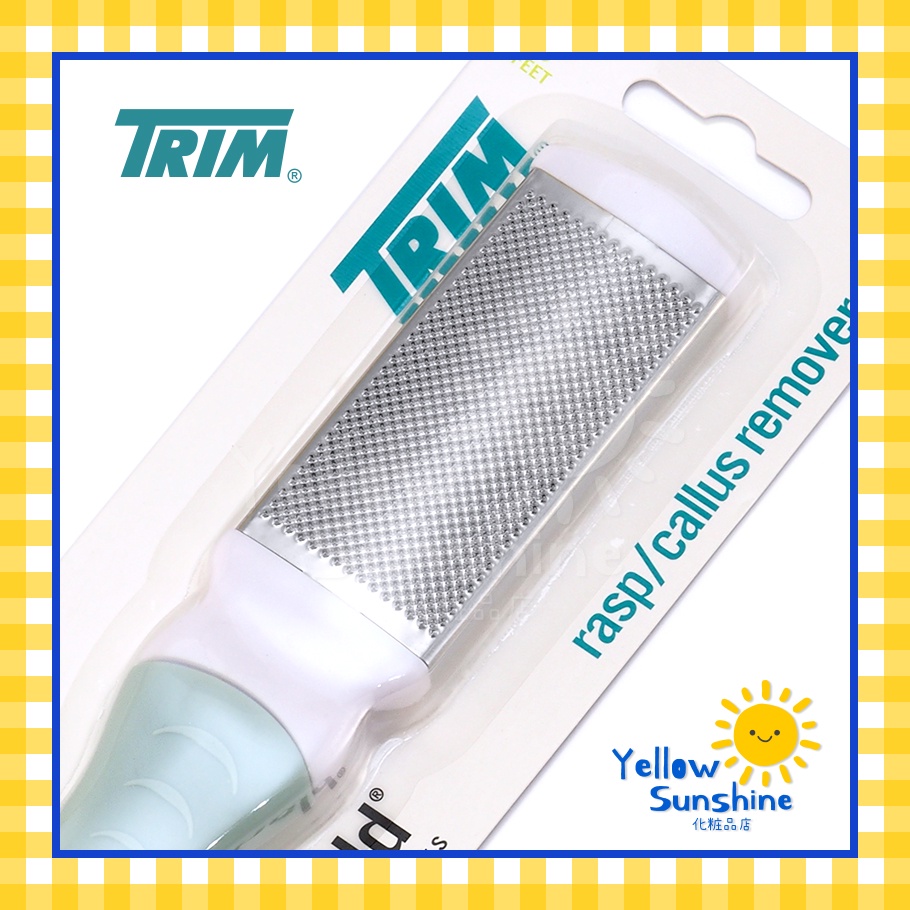 TRIM #1 USA Brand ตะไบขัดส้นเท้า 2 หน้า ตะไบเหล็กและตะไบทราย ด้ามกระชับ ...