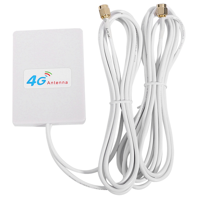 เสาอากาศ WiFi 4G/3G 28dBi LTE เสาอากาศเครื่องขยายสัญญาณ 4G/3G เราเตอร์ ...