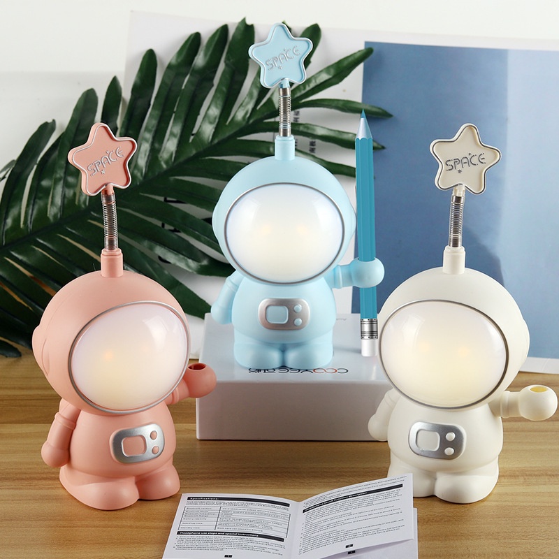 โคมไฟตั้งโต๊ะ-led-รูปการ์ตูนนักบินอวกาศ-ป้องกันสายตา-ชาร์จ-usb-แบบสร้างสรรค์-สําหรับห้องนอน-หอพัก