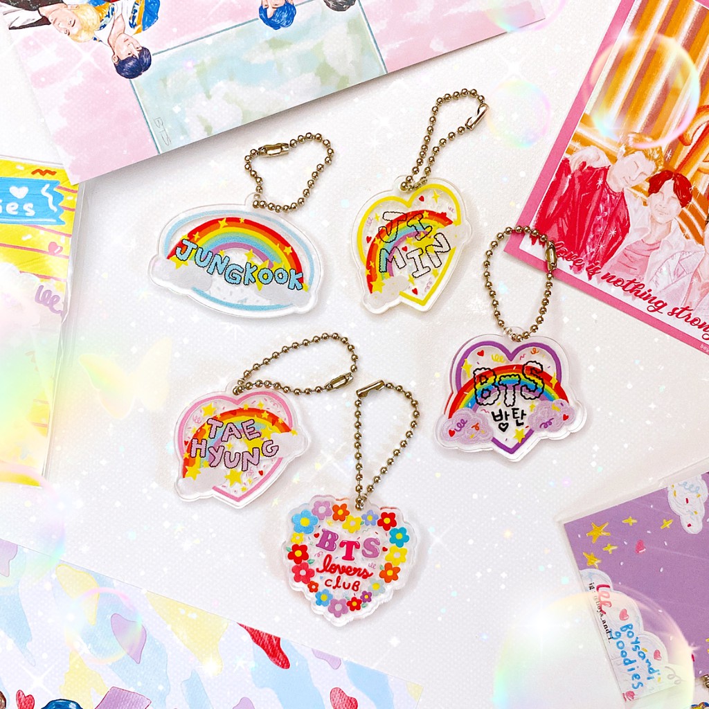 พร้อมส่ง-พวงกุญแจ-keyrings-บังทัน-อซท