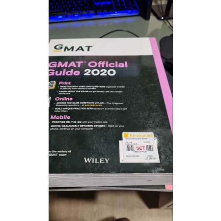 GMAT Official Guide 3 Books Bundle | Shopee Thailand