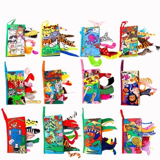 <พร้อมส่ง> มีหลายแบบให้เลือก หนังสือผ้า สำหรับเด็ก เสริมพัฒนาการ หนังสือเด็ก ของเล่นเด็กเล็ก หนังสือผ้ามีหาง