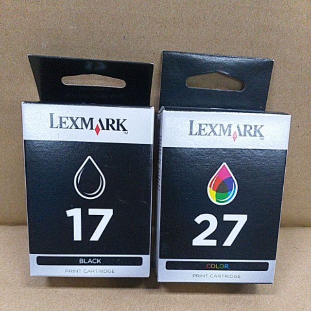 Lexmark เบอร์ 17 Lexmarkเบอร์27 | Shopee Thailand