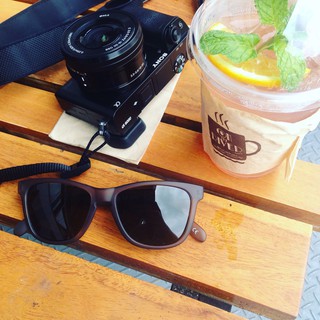 Aivansunglasses พร้อมส่ง แว่นกันแดด Model [ JR : Classic - Black ]