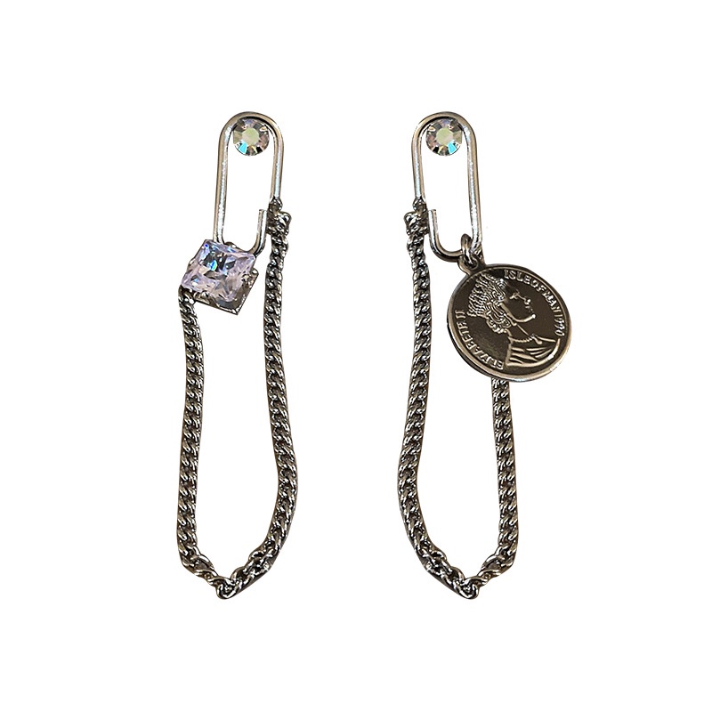 925-silver-needle-diamond-zircon-portrait-round-brand-chain-tassel-earrings-cold-wind-temperament-earrings-personality-e