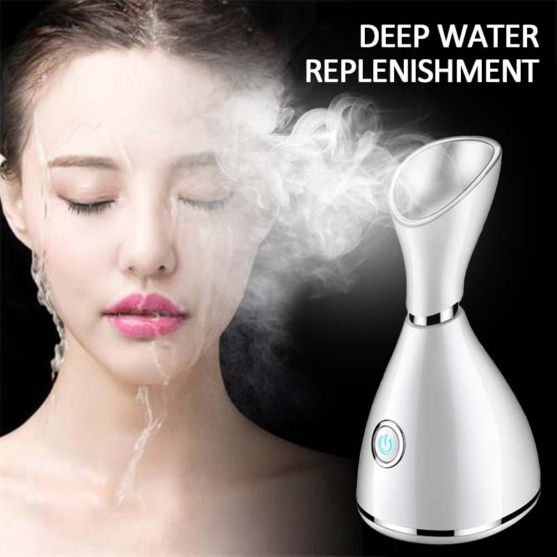 Nano Ionic Deep Cleaning Facial Cleaner Facial Hot Steamer Face Sprayer Beauty Face Steaming
