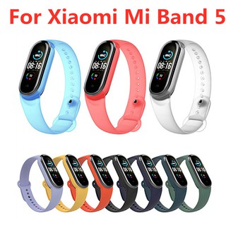 ภาพหน้าปกสินค้าXiaomi Mi Band 5 Strap Clear Silicone Wristband For Xiomi Miband 5 Xiami band5 Waterproof Strap For Mi Sport Bracelet 5 ที่เกี่ยวข้อง