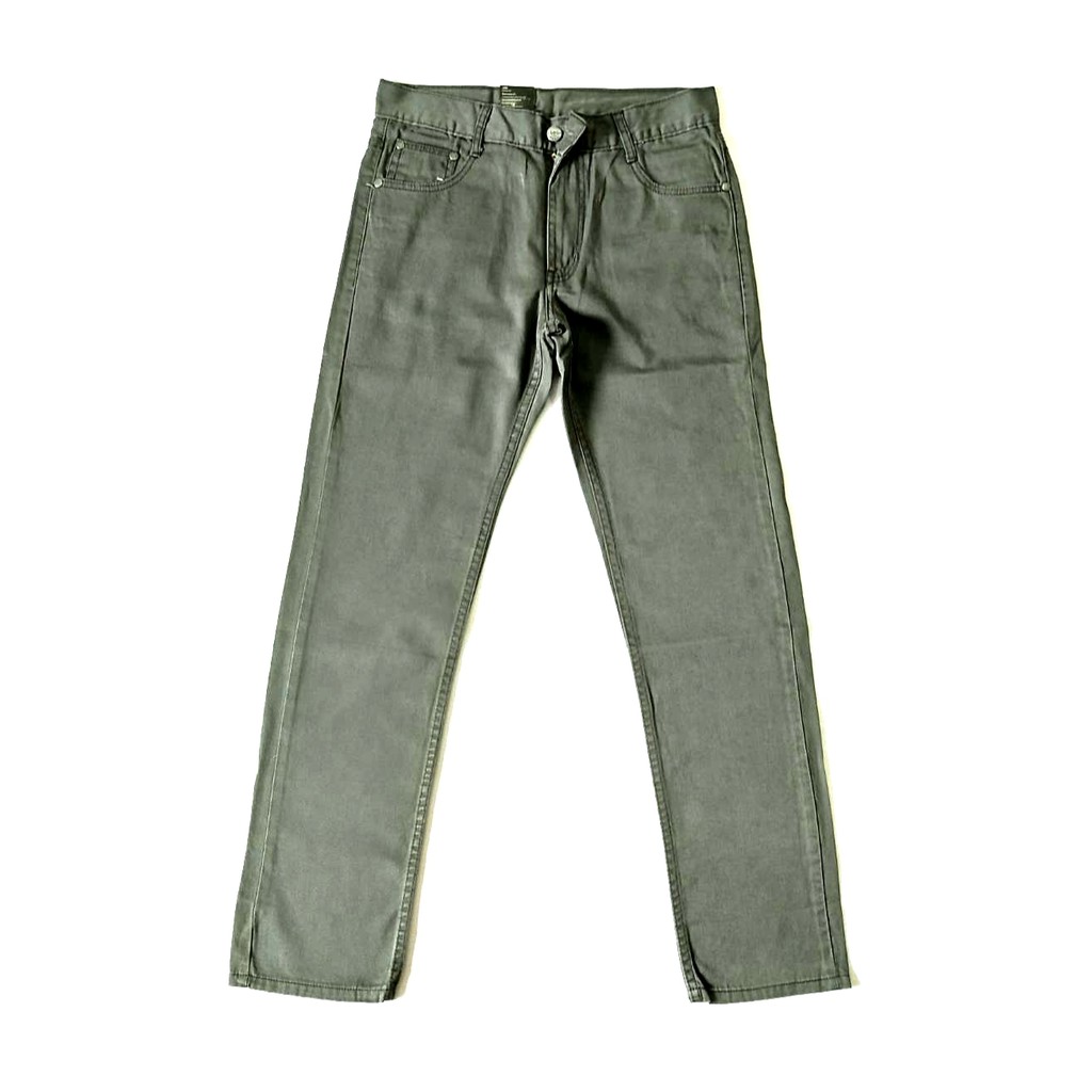 กางเกงขายาว-กางเกงชิโน-ผู้ชาย-กระบอกธรรมดา-ผ้าไม่ยืด-ผ้าเวสปอยส์-100-cotton-ซิป-size-28-44