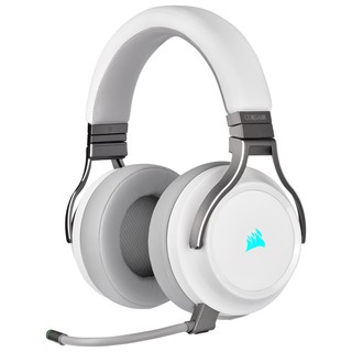 CORSAIR VIRTUOSO RGB WIRELESS ( HEADSET /White ) สินค้าของแท้ ประกัน 2 ปี