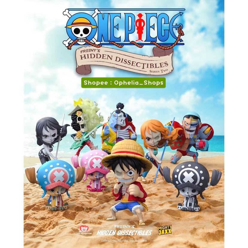ภาพหน้าปกสินค้าMighty Jaxx One Piece vol.2 ลิขสิทธิ์แท้ ️ Freenys Hidden Dissectibles Luffy ลูฟี่ วันพีช ฟิกเกอร์ จากร้าน ophelia_shops บน Shopee