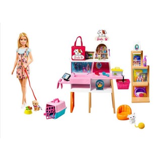 barbie​ pet grooming playset บาร์​บี้​เซตดูแลน้องหมา