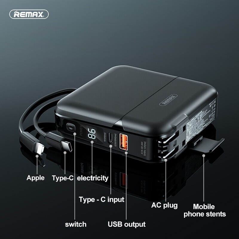 power-bank-15000mah-แบตสำรอง-usb-แบตขนาดพกพา-เพาเวอร์แบงค์-แบตเตอรี่สำรอง-พาวเวอร์แบงค์-fast-charging