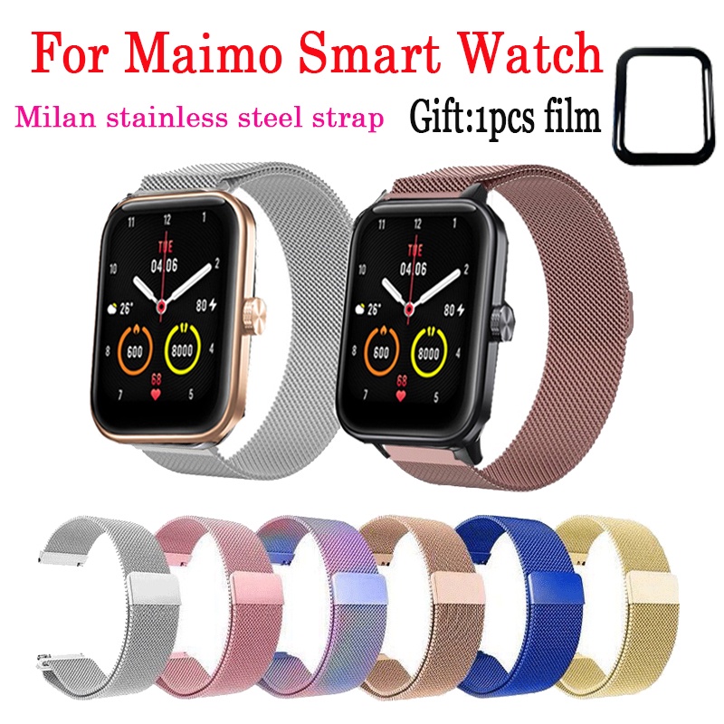 สายนาฬิกาข้อมือ-สมาร์ทวอทช์-ชนิด-metal-สำหรับ-maimo-smart-watch-watch-band