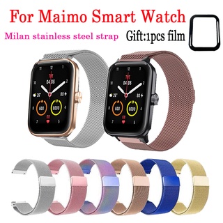 สายนาฬิกาข้อมือ สมาร์ทวอทช์ ชนิด Metal สำหรับ Maimo Smart Watch watch band