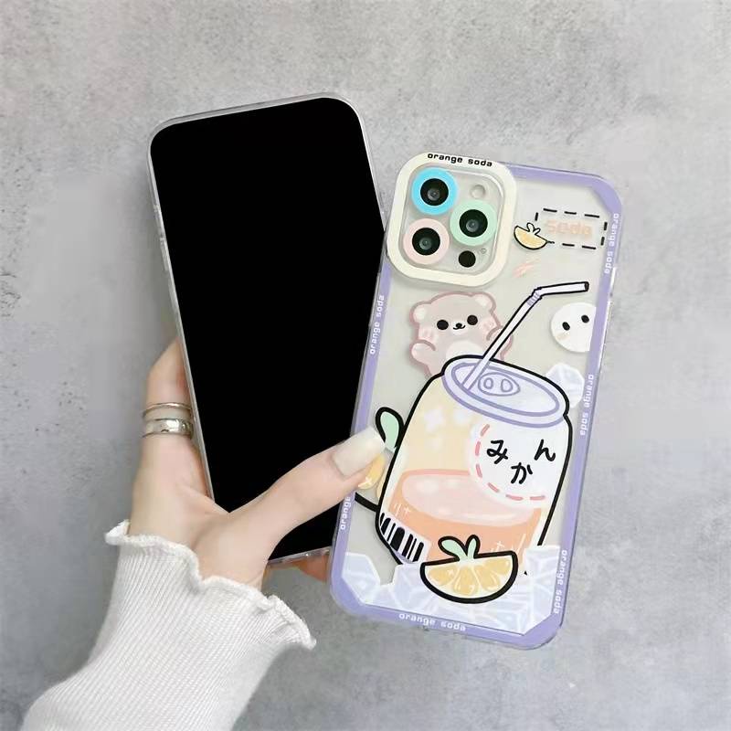 เคสโทรศัพท์-เคสtpu-นิ่ม-ลายการ์ตูนกระป๋องน้ำน่ารัก-สำหรับรุ่น-14-14pro-14-promax-13-13pro-13promax-12-990