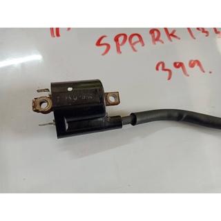 คอยล์หัวเทียน + ปลั๊กหัวเทียน  YAMAHA SPARK 135i(หัวฉีด) สินค้ามือสองถอดรถ