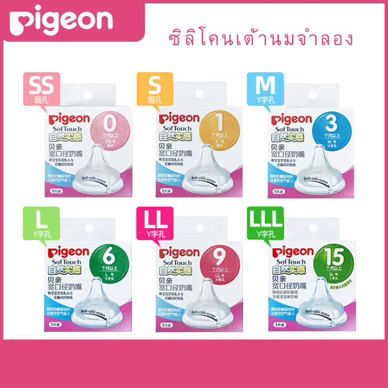 ภาพหน้าปกสินค้าลด10% โค้ด 10DDXNOVW4 จุกนมพีเจ้นคอกว้าง จุกเสมือนเต้านมมารดา รุ่นพลัส Softouch Peristatic Plus(ไซต์SS/ S/M/ L/LL/LLL) จากร้าน lu89icp3ev บน Shopee