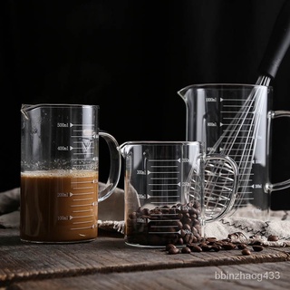 เหยือกแก้วตวงเครื่องดื่มและอาหาร แก้วตวง​ ถ้วยตวง ขนาด 350ml เข้าไมโครเวฟได้ แก้วชง​ชา​ แก้วชงกาแฟ​ เหยือกตวง