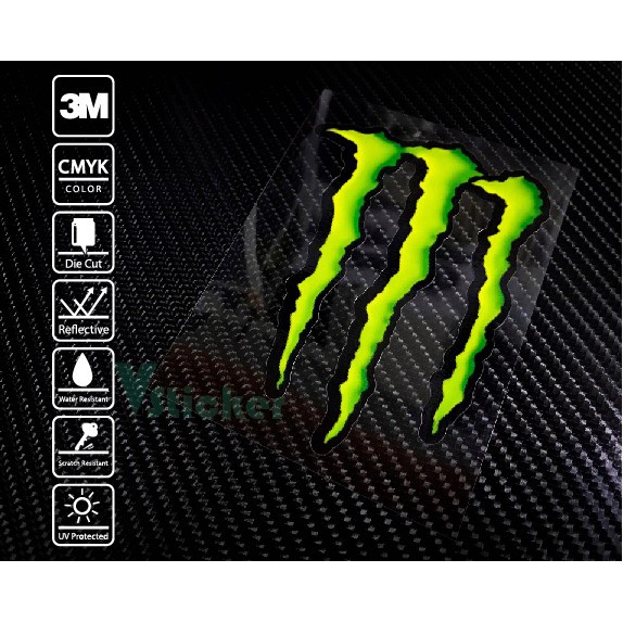 สติ๊กเกอร์ Sticker Monter 010 | Shopee Thailand