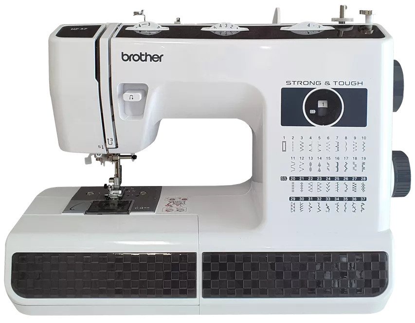 brother HF37 จักรเย็บผ้าไฟฟ้า เย็บผ้าหนา ผ้ายีนส์ มอเตอร์ใหญ่ ทนทาน