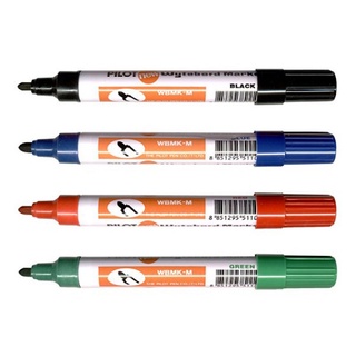 ภาพหน้าปกสินค้า[8.15 เก็บโค้ดส่งฟรีหน้าร้าน]  PILOT ปากกาไวท์บอร์ดหัวกลม รุ่น WBMK-R มี 4 สี ที่เกี่ยวข้อง